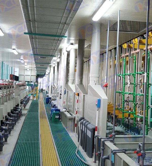 Intelligent Vertical lift plating line